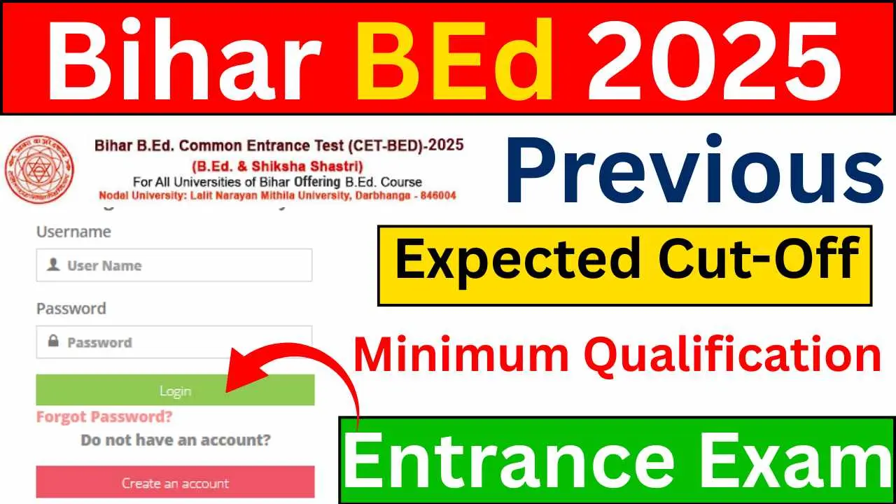 Bihar BEd Cut Off 2025