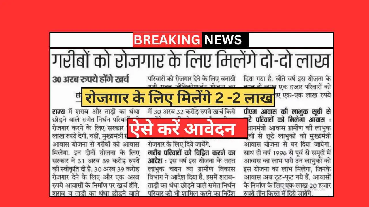 Bihar Satat Jivikoparjan Yojana 2025