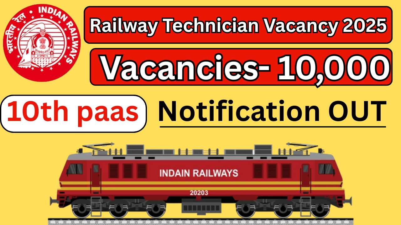 Railway Technician Vacancy 2025