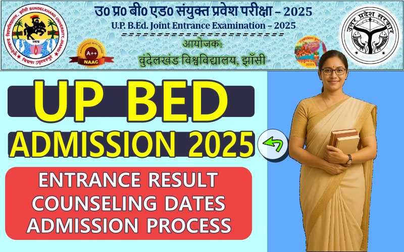 UP BEd Admission 2025