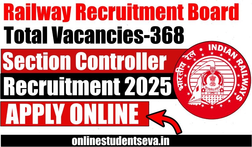 RRB Section Controller Recruitment 2025